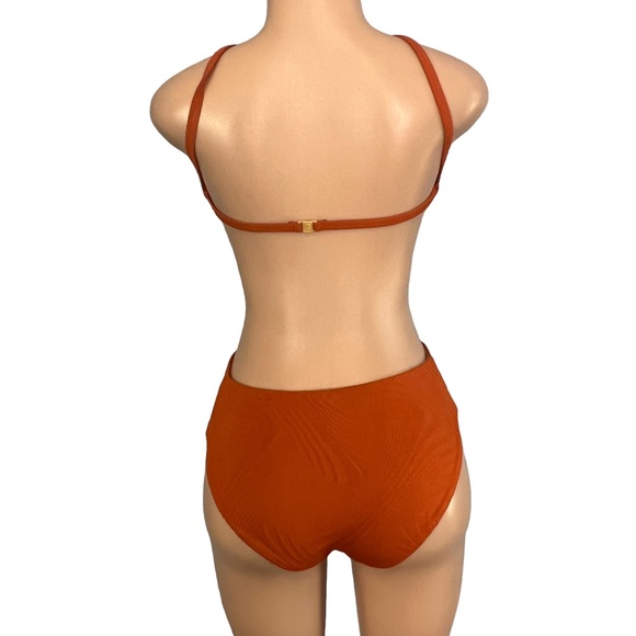 Fella Sabath Cut Out Full Piece Swim Tobacco - Picture 6 of 9